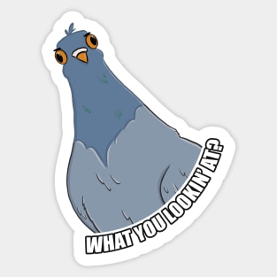 Honest Pigeon Sticker